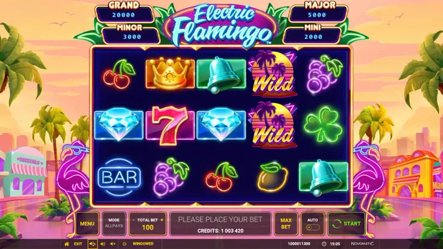 Electric Flamingo