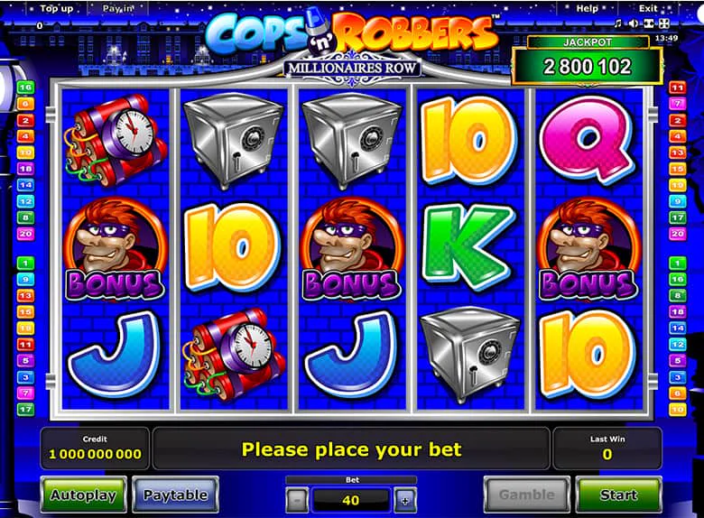 Cops ‘n’ Robbers Millionaries Row