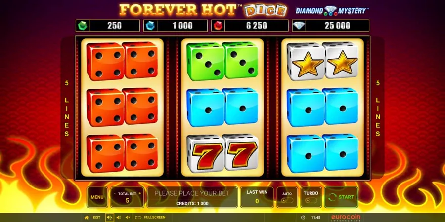 Diamond Mystery – Forever Hot Dice