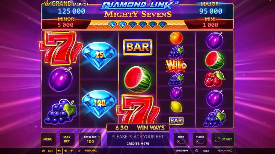 Diamond Link: Mighty Sevens Win Ways