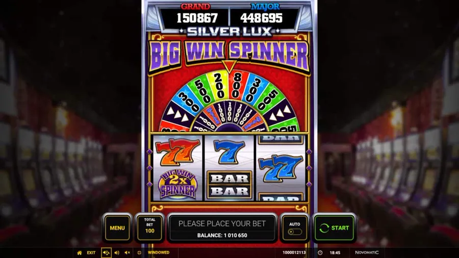 Silver Lux – Big Win Spinner