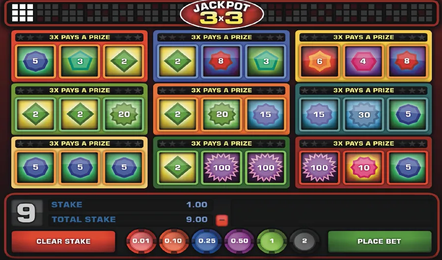 Jackpot 3X3
