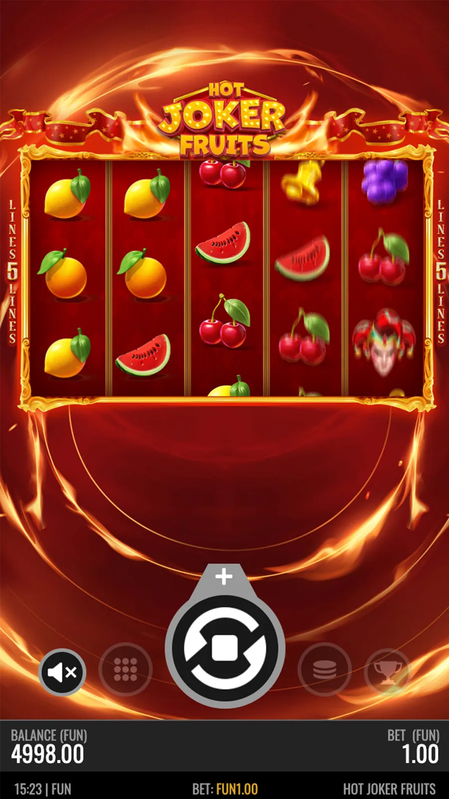 Hot Joker Fruits