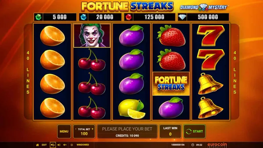 Diamond Mystery Fortune Streaks