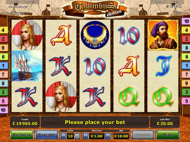 Columbus deluxe