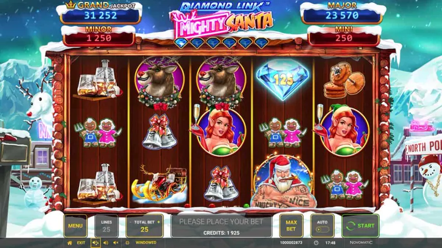 Diamond Link: Mighty Santa