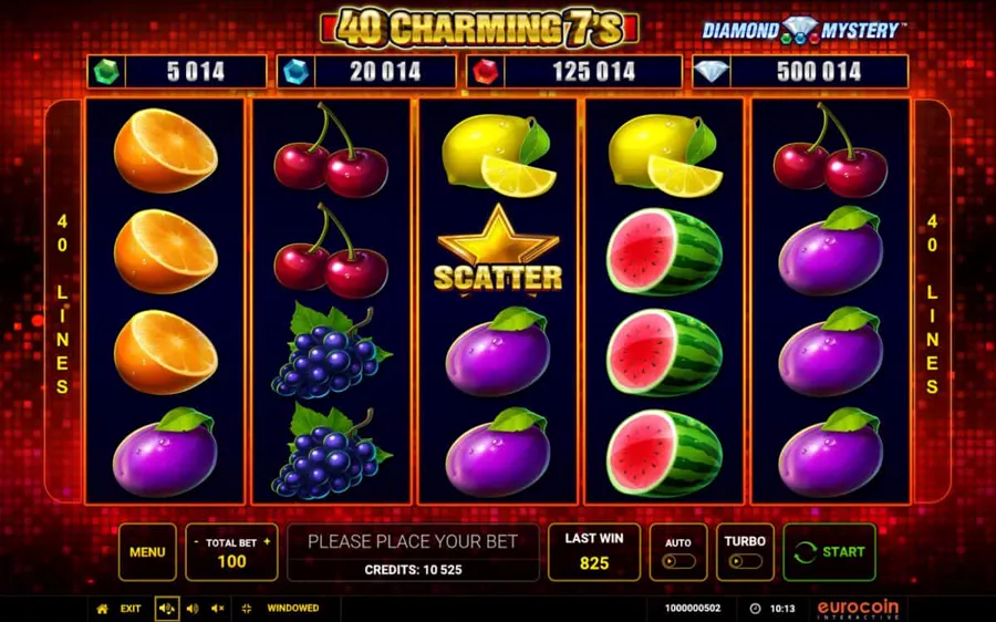 Diamond Mystery – 40 Charming 7’s