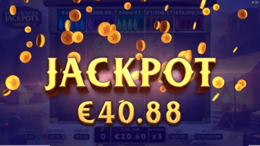 Gold Frontier Jackpots FastPot5
