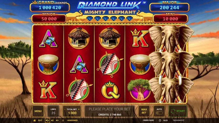 Diamond Link: Mighty Elephant