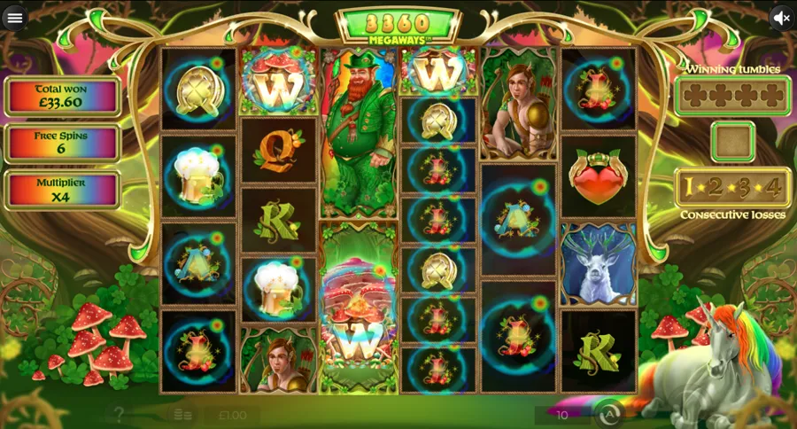 Rainbow Wilds Megaways