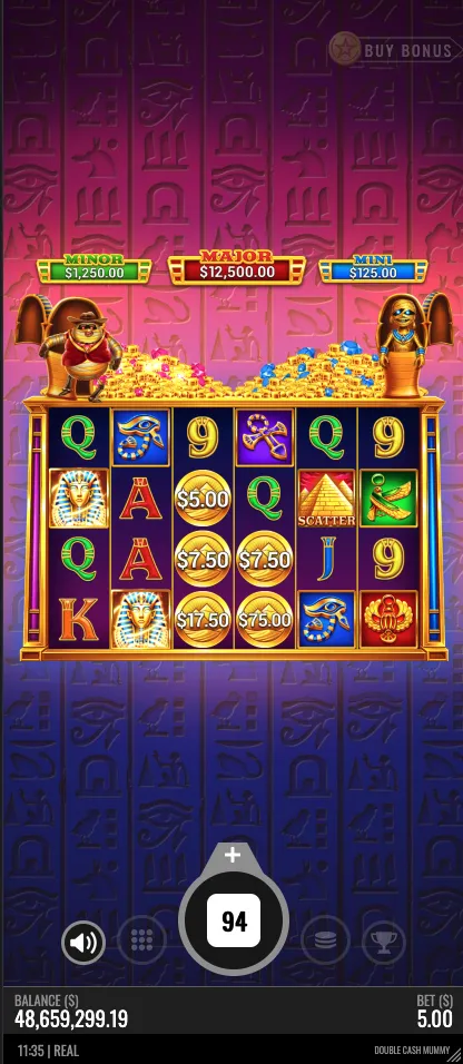 Double Cash Mummy