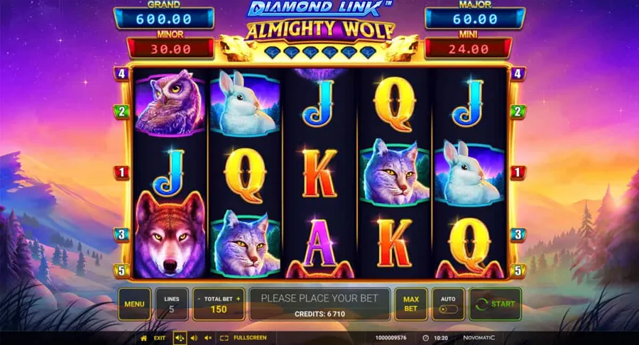 Diamond Link: Almighty Wolf