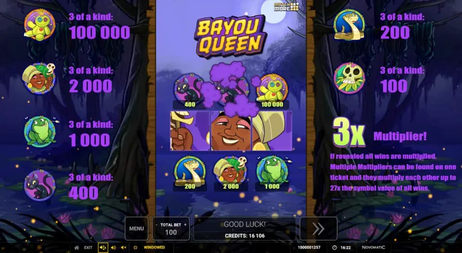 Match More: Bayou Queen