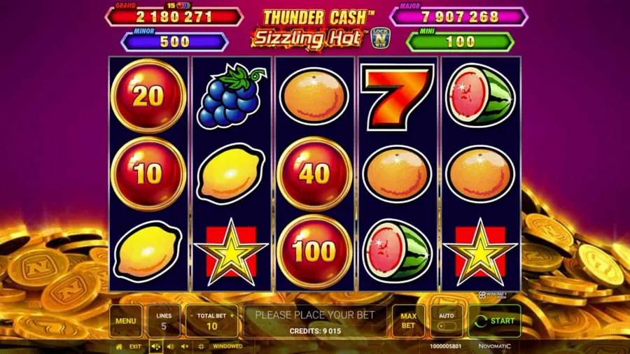 Thunder Cash – Sizzling Hot