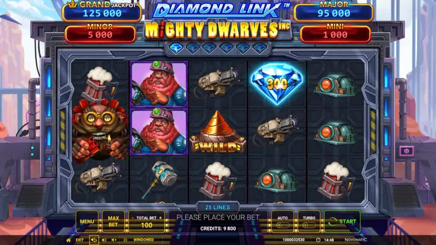 Diamond Link: Mighty Dwarves Inc.