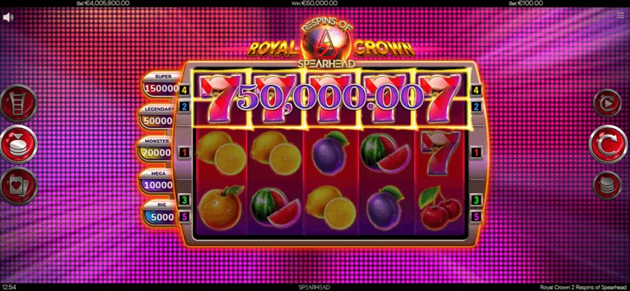 Royal Crown 2 Respins of Spearhead