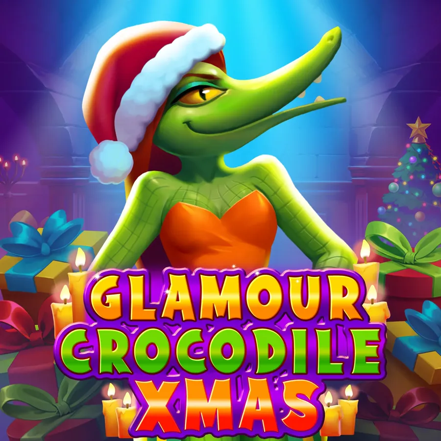 Glamour Crocodile Christmas
