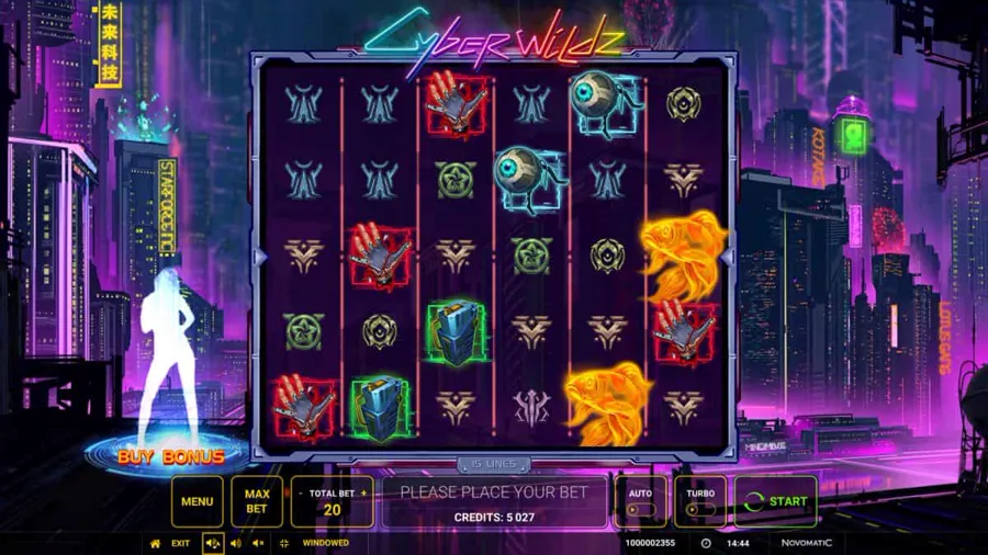 Cyber Wildz Buy Bonus