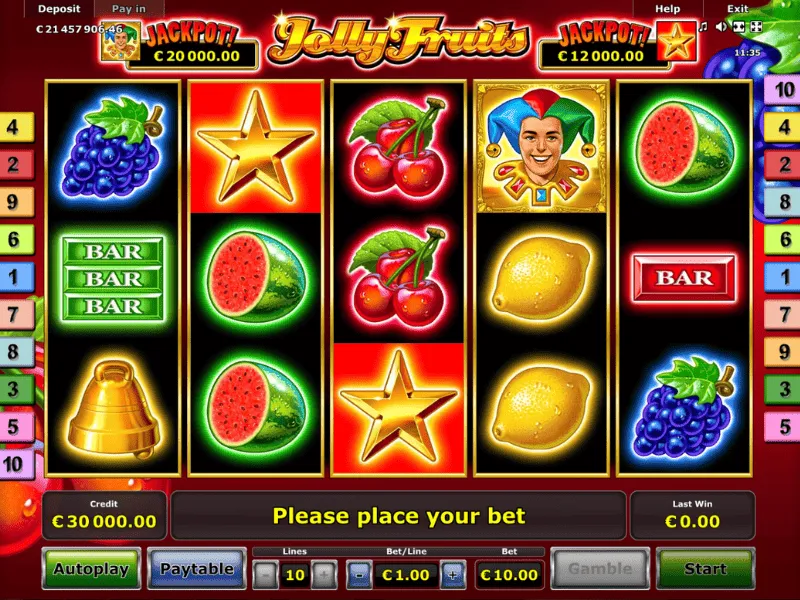 Jolly Fruits