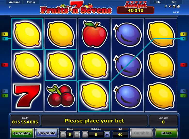 Fruits’n Sevens