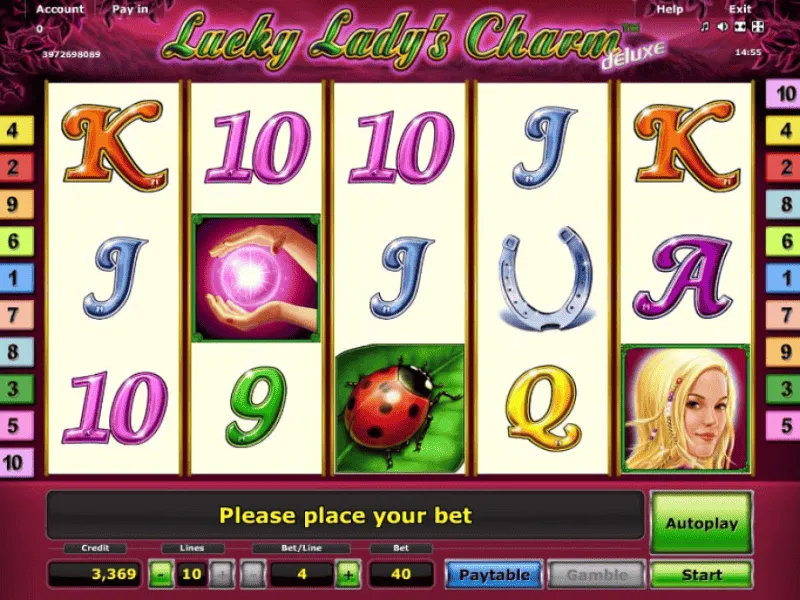 Lucky Lady’s Charm deluxe
