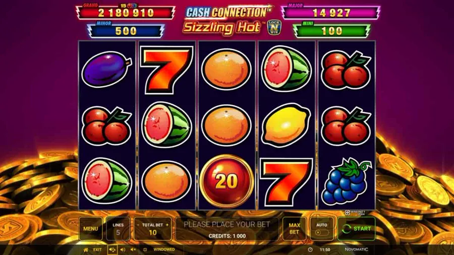 Cash Connection – Sizzling Hot