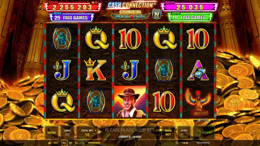 Cash Connection – Golden Book of Ra