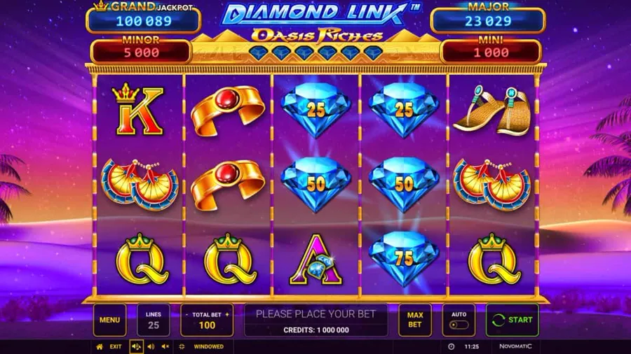 Diamond Link: Oasis Riches