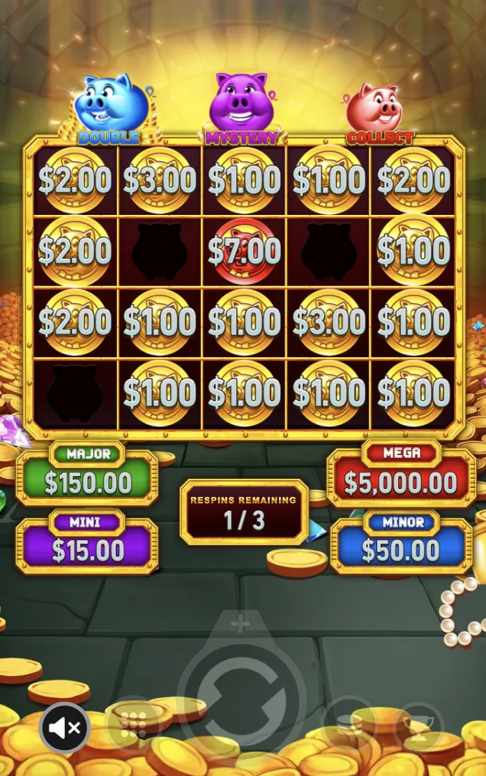 3 Porky Banks Hold & Win Extra